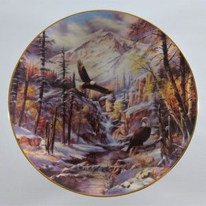 Ice Capped Majesty Plate Rudi Reichardt Collector